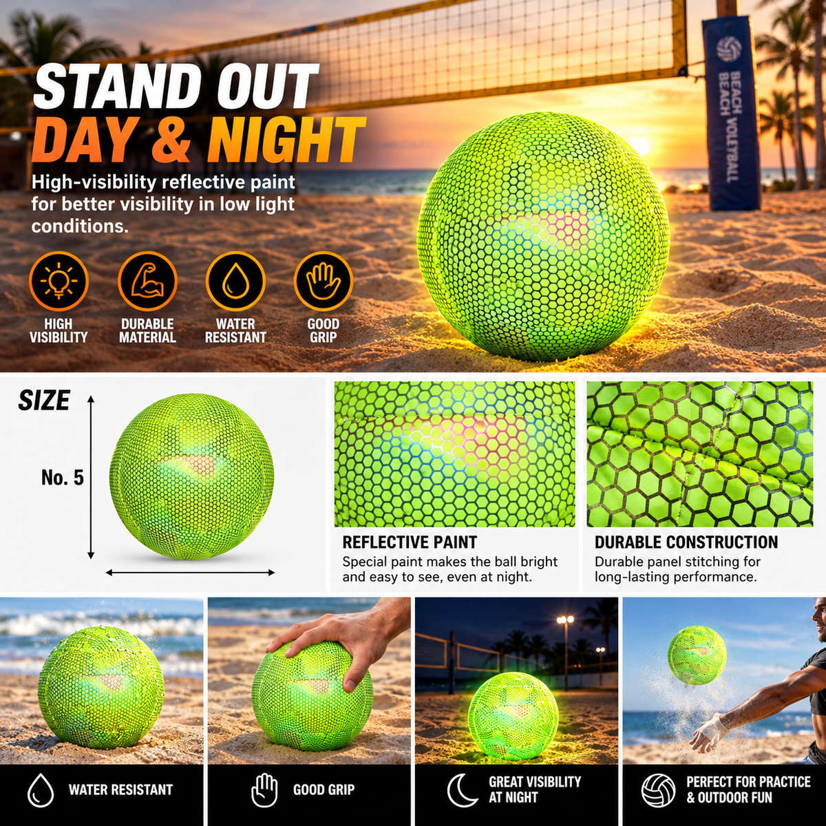 BlazeBright™Volleyball